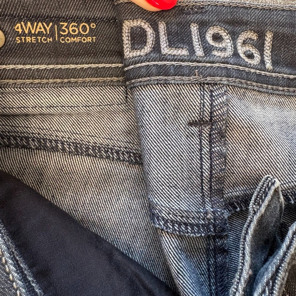 DL1961 Grace High-Rise Straight Jeans Size 28 - Picture 10 of 16